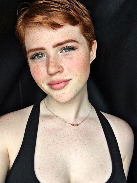 short hair redhead porn